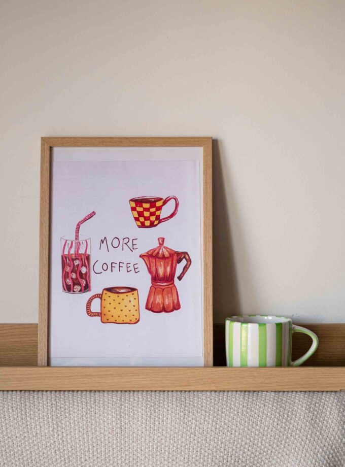 More Coffee Poster