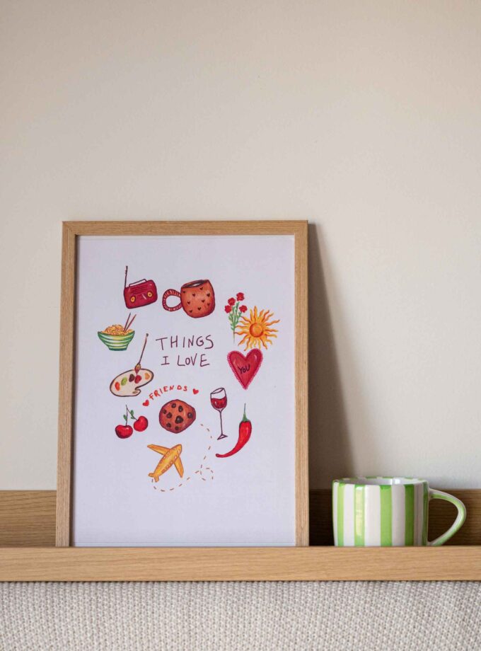 Things i love Poster
